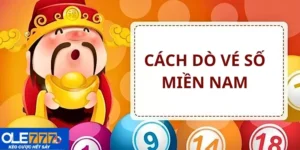cách dò vé số miền nam